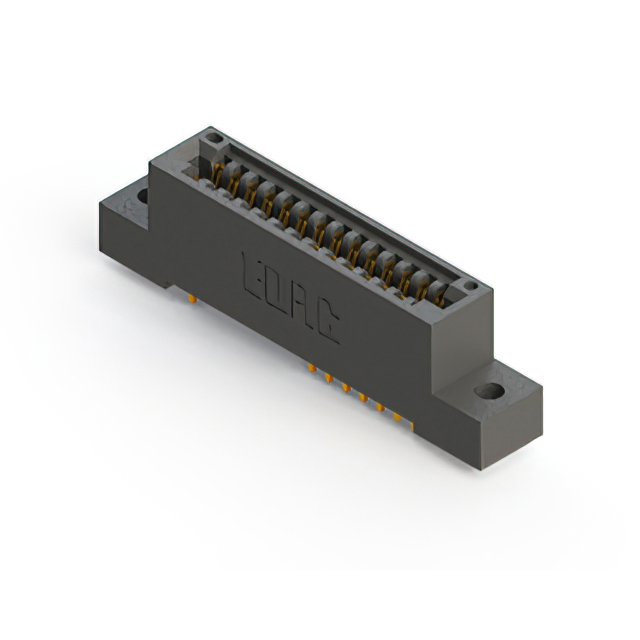 CONN EDGE DUAL FMALE 28POS 0.100