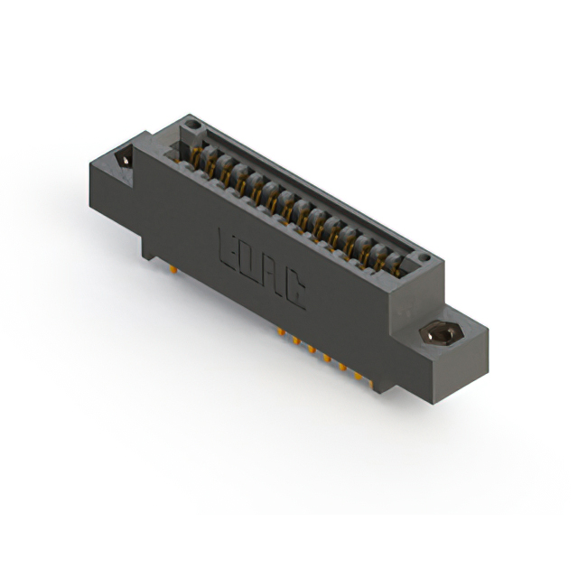 CONN EDGE DUAL FMALE 28POS 0.100