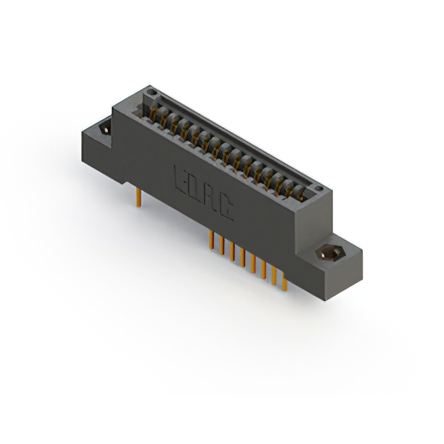 CONN EDGE DUAL FMALE 30POS 0.100