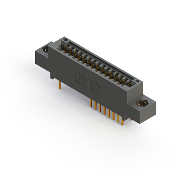 CONN EDGE DUAL FMALE 30POS 0.100