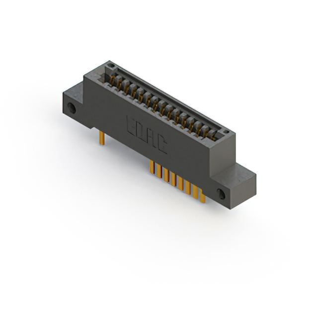 CONN EDGE DUAL FMALE 30POS 0.100