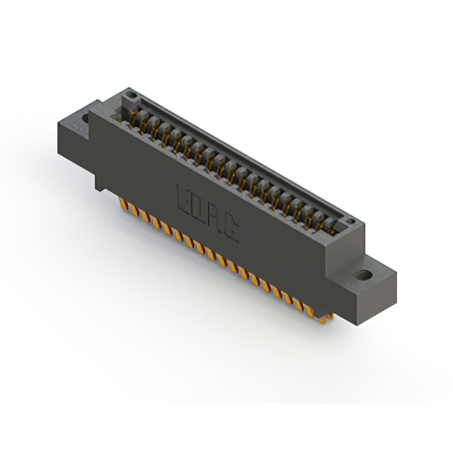 CONN EDGE DUAL FMALE 38POS 0.100