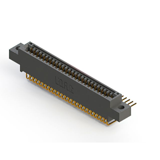 CONN EDGE DUAL FMALE 52POS 0.100