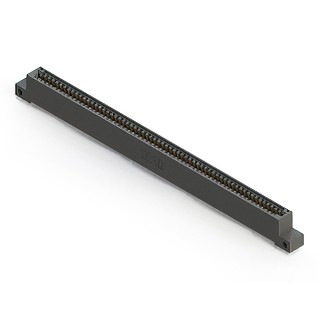 CONN EDGE SINGLE FML 62POS 0.100