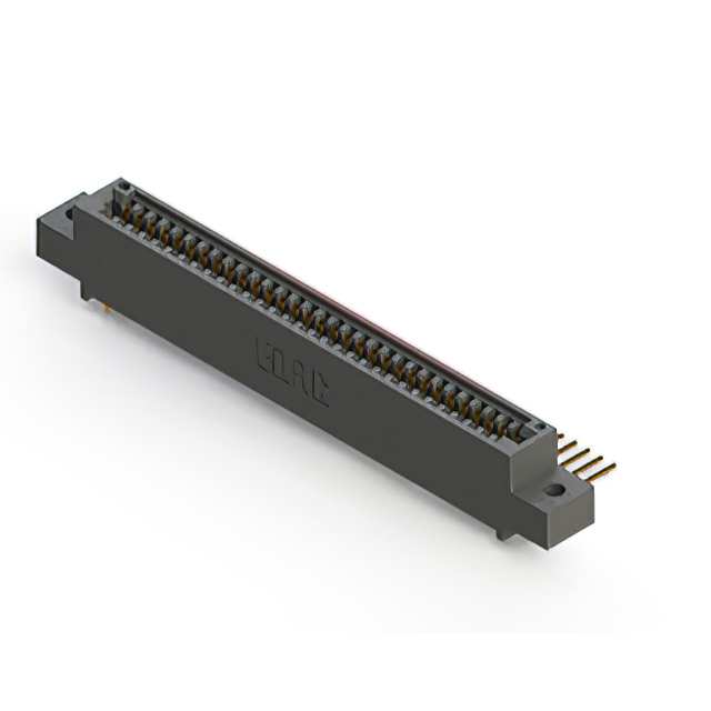 CONN EDGE DUAL FMALE 62POS 0.100