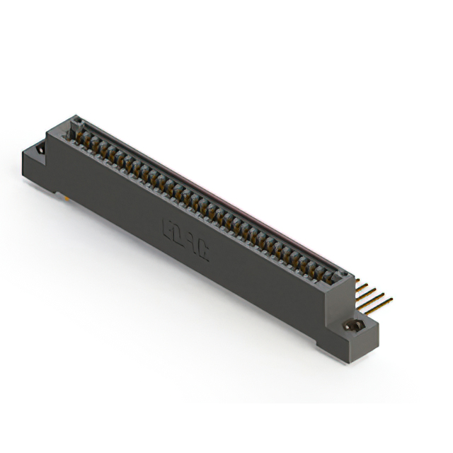 CONN EDGE DUAL FMALE 62POS 0.100