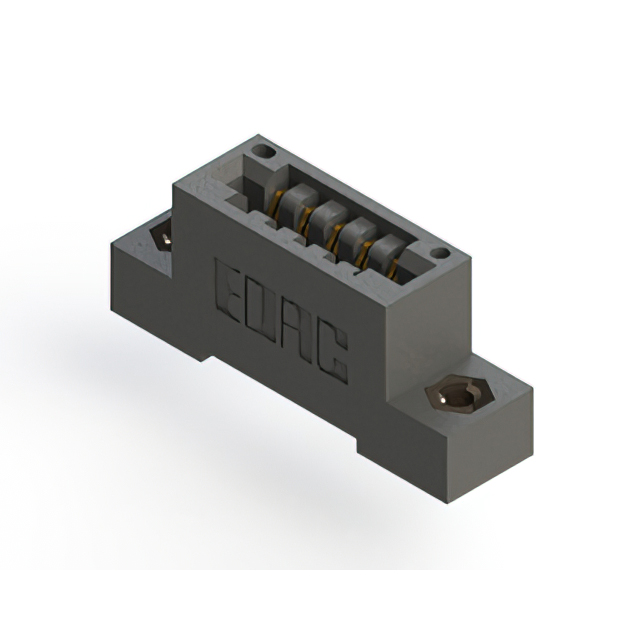 CONN EDGE SGL FMALE 5POS 0.125