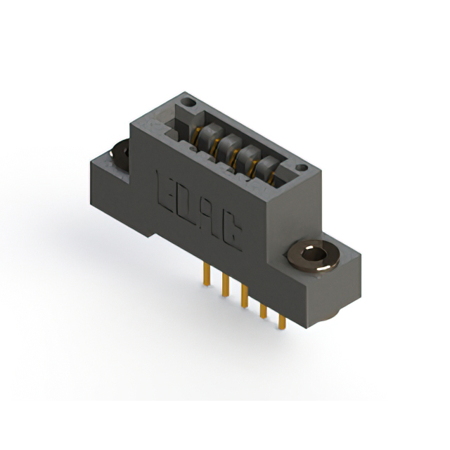 CONN EDGE SGL FMALE 5POS 0.125