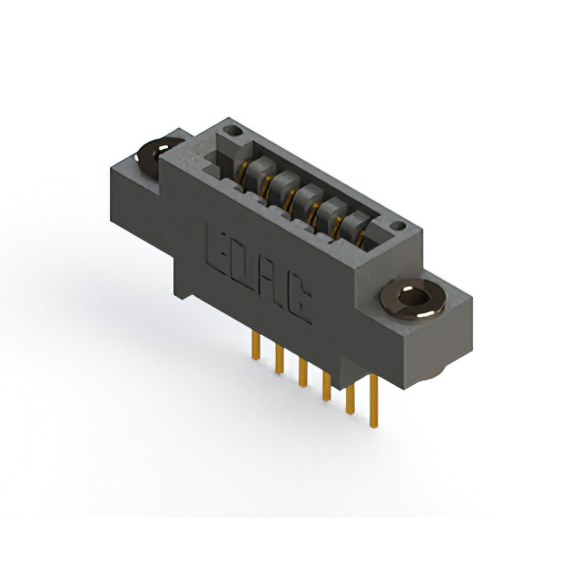 CONN EDGE SGL FMALE 6POS 0.125