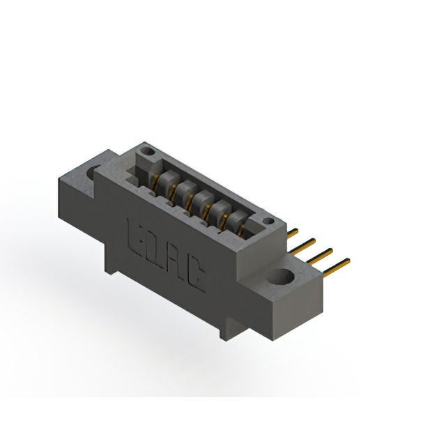 CONN EDGE SGL FMALE 6POS 0.125