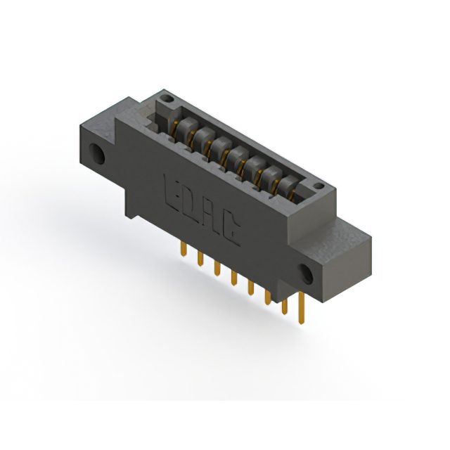 CONN EDGE SGL FMALE 8POS 0.125
