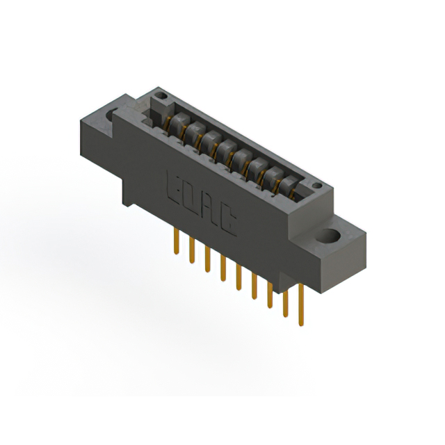 CONN EDGE SGL FMALE 9POS 0.125