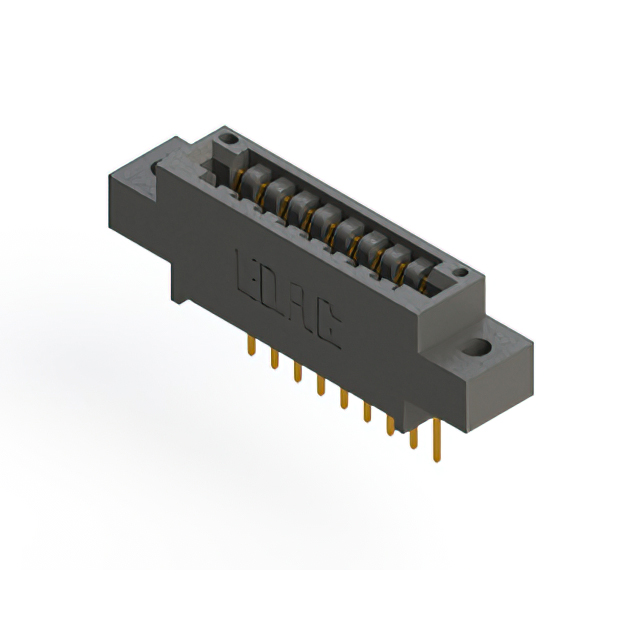 CONN EDGE SGL FMALE 9POS 0.125