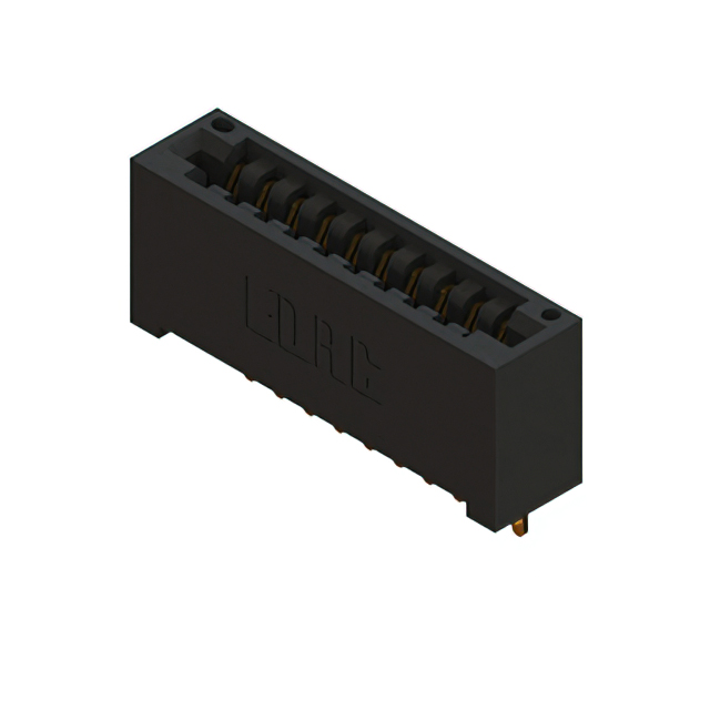 CONN EDGE SGL FMALE 10POS 0.125