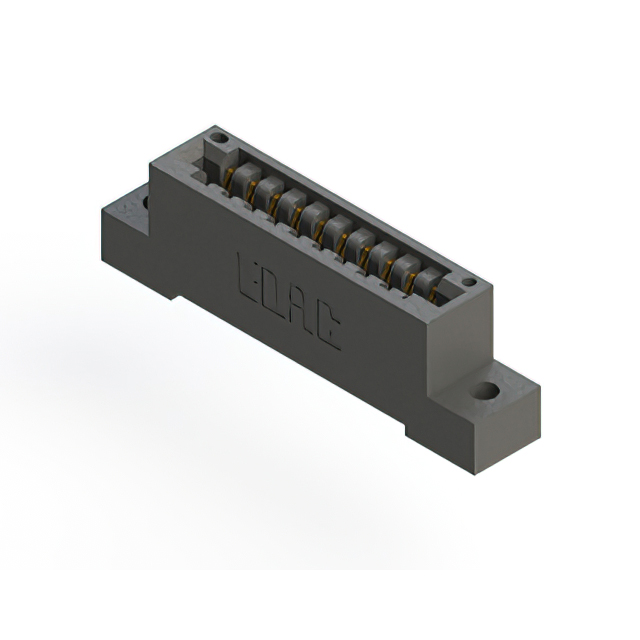 CONN EDGE SGL FMALE 10POS 0.125