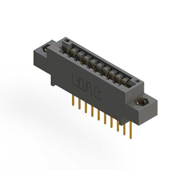 CONN EDGE SGL FMALE 10POS 0.125