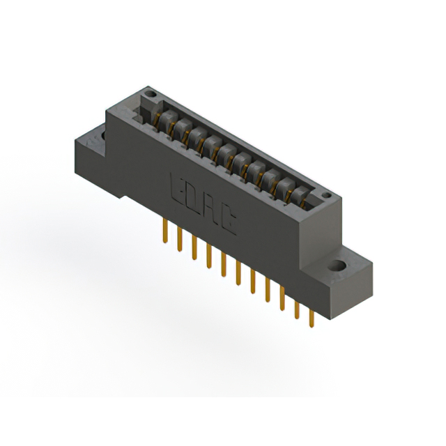 CONN EDGE SGL FMALE 11POS 0.125