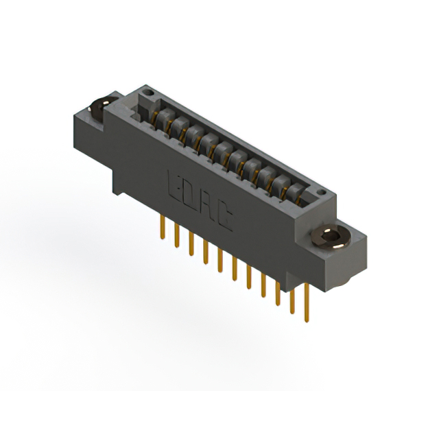 CONN EDGE SGL FMALE 11POS 0.125