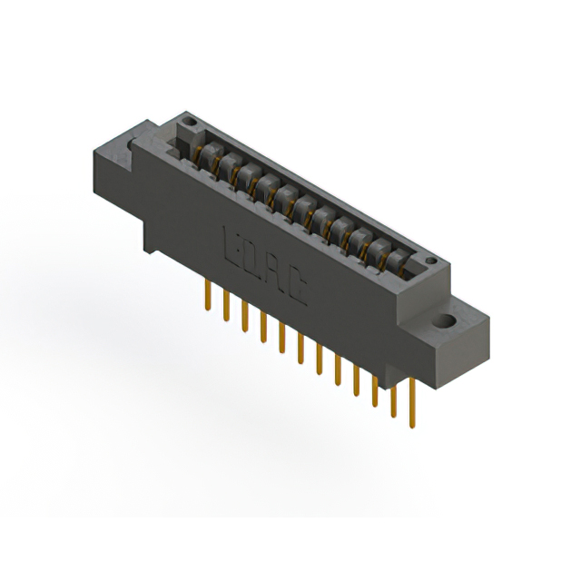 CONN EDGE SGL FMALE 12POS 0.125