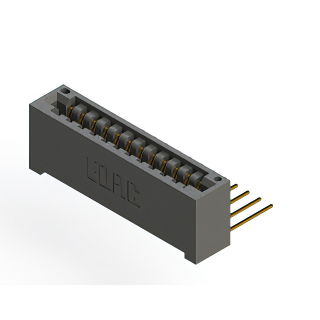 CONN EDGE SGL FMALE 12POS 0.125