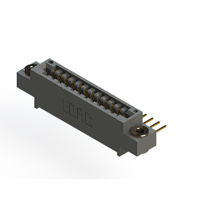 CONN EDGE SGL FMALE 12POS 0.125