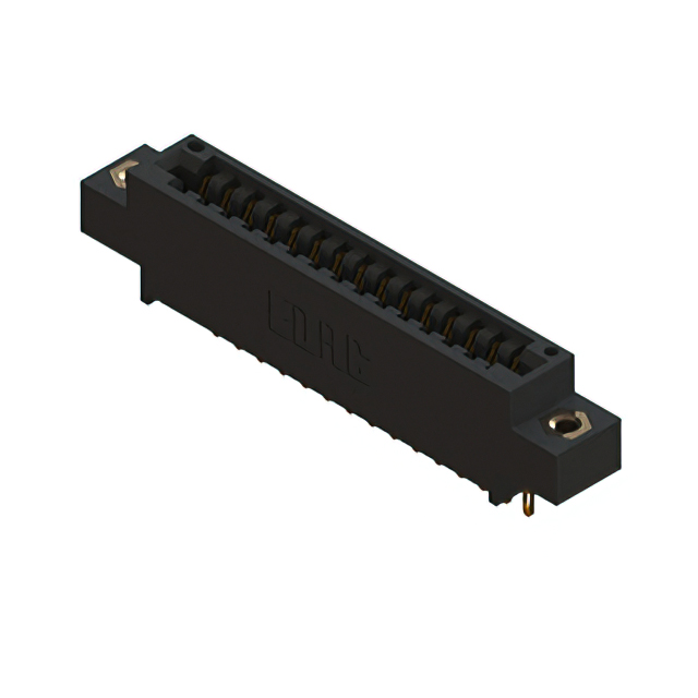 CONN EDGE SGL FMALE 15POS 0.125