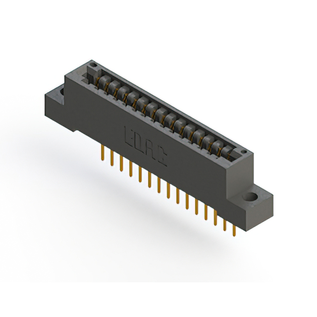 CONN EDGE SGL FMALE 15POS 0.125