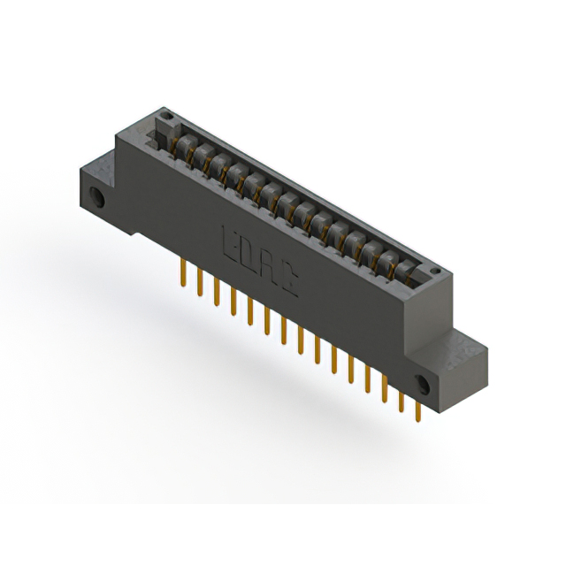 CONN EDGE SGL FMALE 15POS 0.125