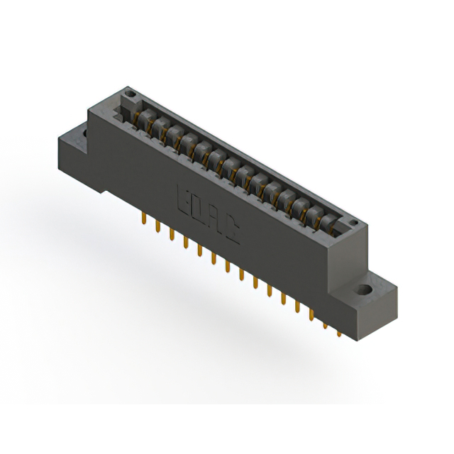 CONN EDGE SGL FMALE 15POS 0.125
