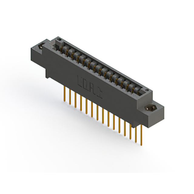 CONN EDGE SGL FMALE 15POS 0.125