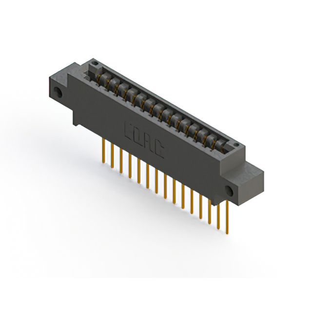 CONN EDGE SGL FMALE 15POS 0.125