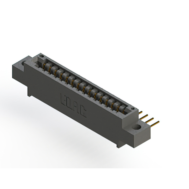 CONN EDGE SGL FMALE 15POS 0.125