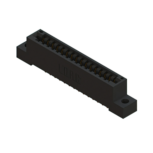 CONN EDGE SGL FMALE 16POS 0.125