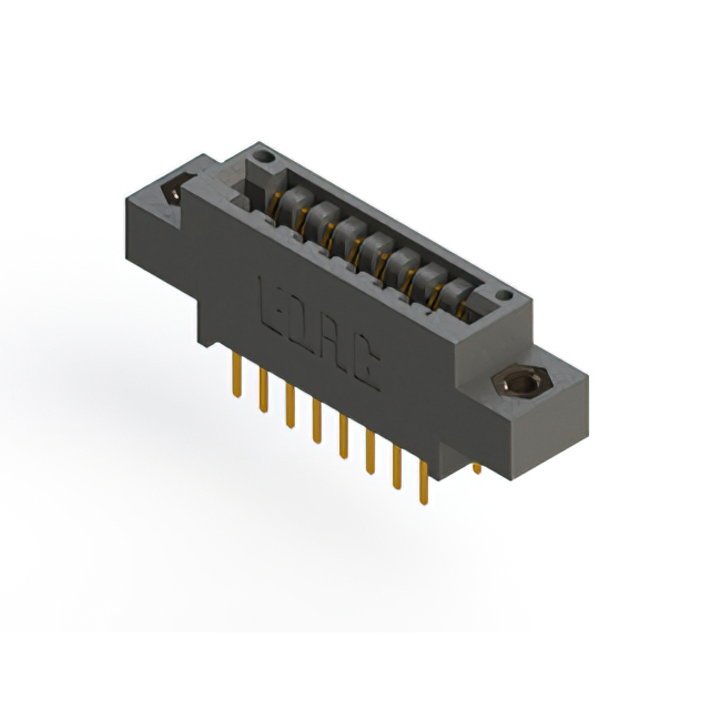 CONN EDGE DUAL FMALE 16POS 0.125