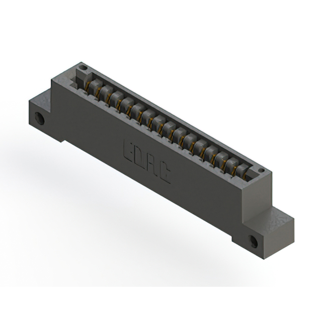 CONN EDGE SGL FMALE 16POS 0.125