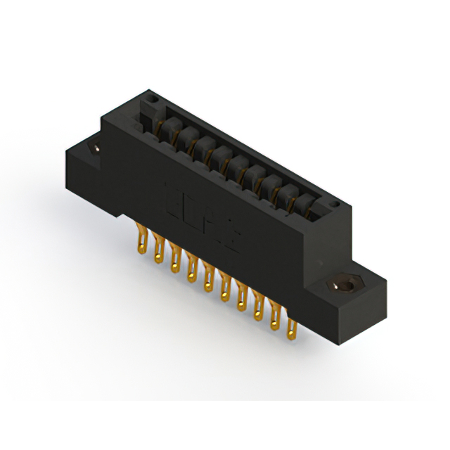 CONN EDGE DUAL FMALE 20POS 0.125