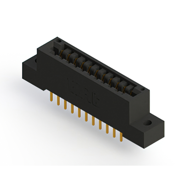 CONN EDGE DUAL FMALE 22POS 0.125