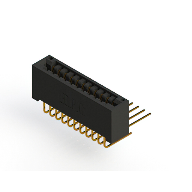 CONN EDGE DUAL FMALE 22POS 0.125