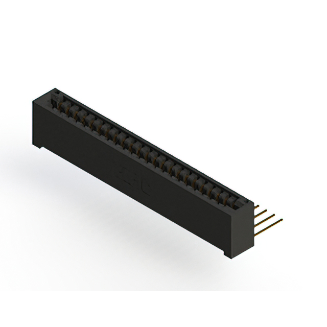CONN EDGE SGL FMALE 23POS 0.125
