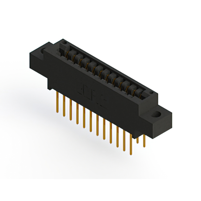 CONN EDGE DUAL FMALE 24POS 0.125
