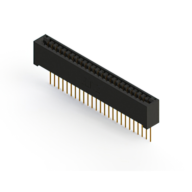 CONN EDGE SGL FMALE 25POS 0.125
