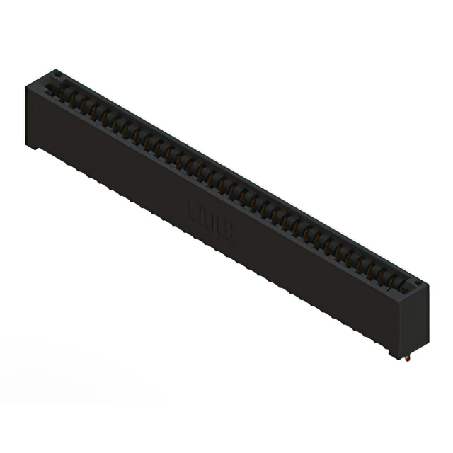 CONN EDGE SGL FMALE 33POS 0.125