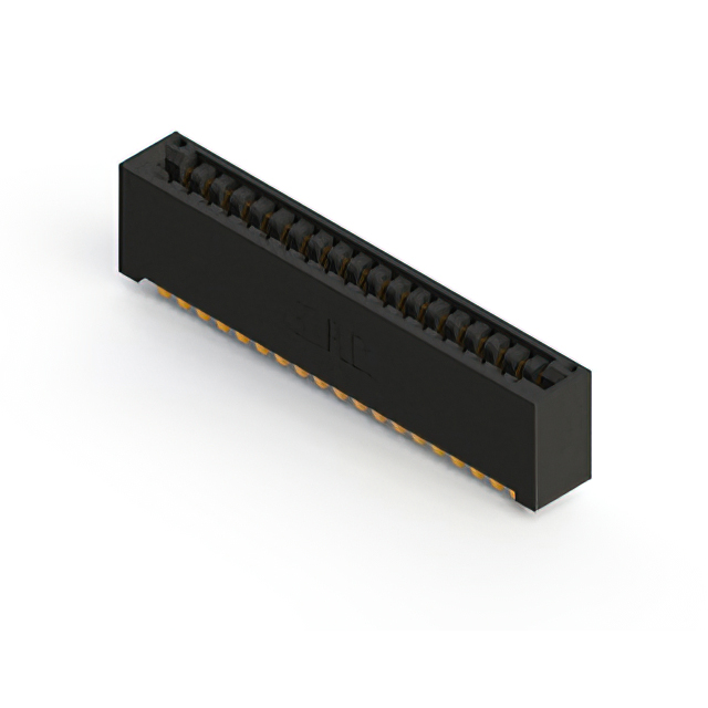 CONN EDGE DUAL FMALE 38POS 0.125