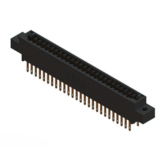 CONN EDGE DUAL FMALE 52POS 0.125