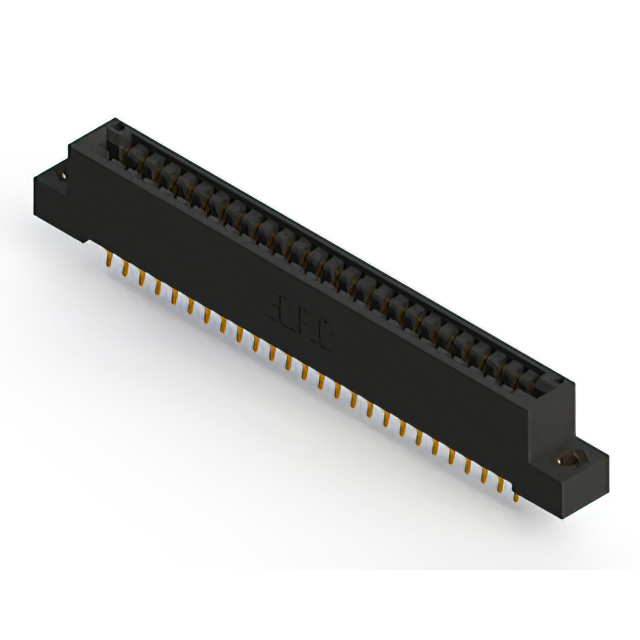CONN EDGE DUAL FMALE 52POS 0.125