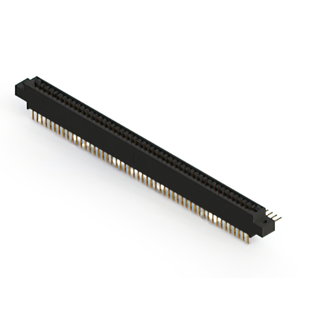 CONN EDGE DUAL FML 100POS 0.125