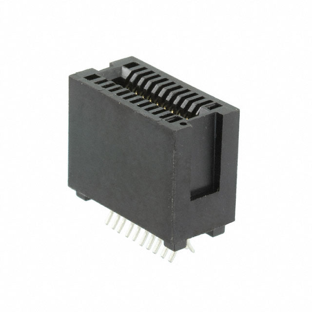 CONN EDGE DUAL FMALE 20POS 0.050