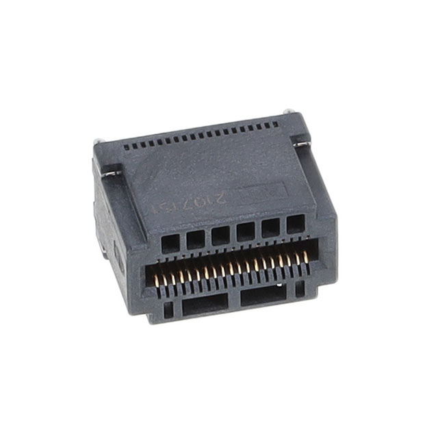 CONN EDGE DUAL FMALE 76POS 0.031