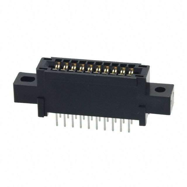 CONN EDGE DUAL FMALE 20POS 0.100