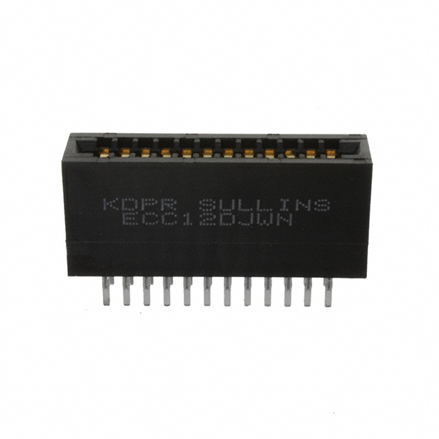 CONN EDGE DUAL FMALE 24POS 0.100
